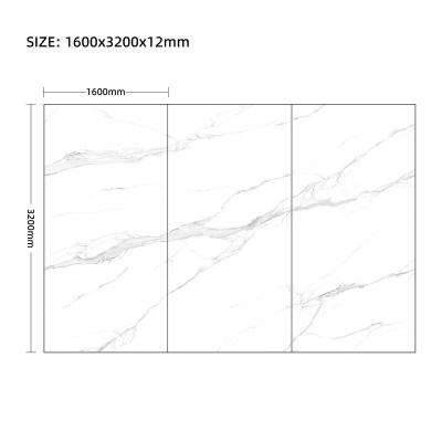 China Marble Tile Design 160x320 Polished Glazed Marble Look Slab Wall Tiles Sintered 3d Home Decoration Stone Marble Countertops for sale