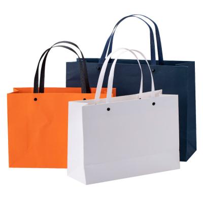 China Recyclable Wholesale Custom Paper Garment Bags With Custom Logo for sale