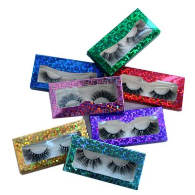 China New promotion hot style eyelash boxes handmade with bling custom eyelash box packaging for sale