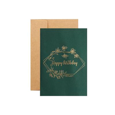 China Recyclable Custom Wholesale Creative Christmas Thank You Greeting Cards for sale