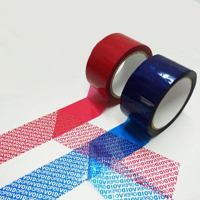 China ANTISTATIC custom design seals safe tamper evident tape security sealing tape for sale