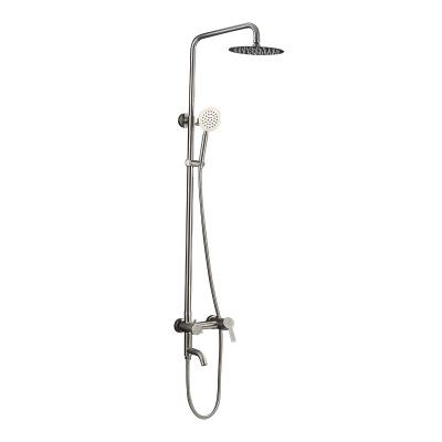 China With Slide Bar Hot Sale High Quality Modern 3 Function Shower 304 Stainless Steel Bathroom Shower Set for sale