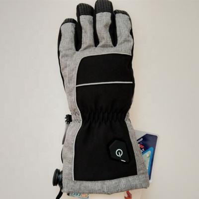 China High Quality Professional Custom Popular Electric Heated Snow Gloves For Outdoor Sport for sale