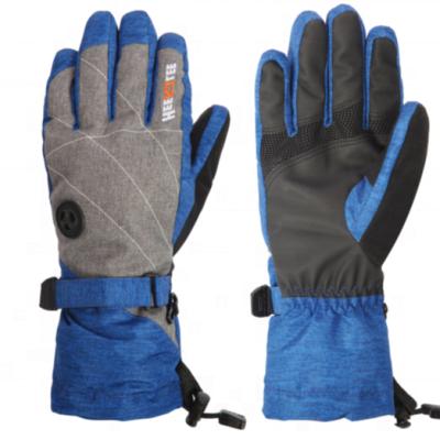 China Waterpoof/splitfinger/Can be a touch screen the winter where cheap warmMen and women with silver fashion waterproof ski gloves for sale