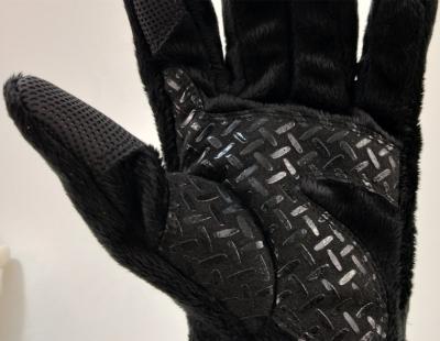 China Breathable/warmth/flexible custom black unisex warmful fleece fabric finger full color sports ski gloves for sale