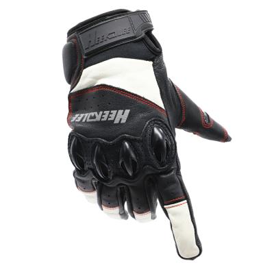 China High Quality Anti-skid Protective Knuckle Breathable Motorcycle Racing Gloves for sale