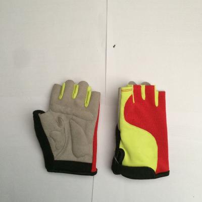 China Thin Half Finger Gloves Motorcycle Cycling Glove Non-slip Bicycle Gloves for sale