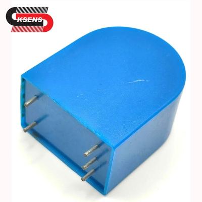 China AC Current Transformer CT 5A 2.5mA 20A 10mA 0~20A 2000/1 Electricity Transmitter Precision Current Transformer Factory PCB Pin Blue Small for sale