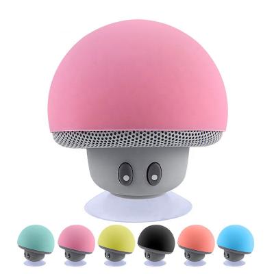 China Hot Selling Cute Custom Digita Guangdong Multimedia Mushroom LED Cute Custom Support Mini Speaker Wireless Blutooth Portable Loud With Microphone for sale