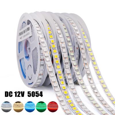 China LANDSCAPE 5m 5050 DC 12V LED Strip 5054 Ice Blue 120LEDs/m IP20 IP65 IP67 60 Waterproof Natural White/Red/Green Flexible Strip Light Lamp for sale