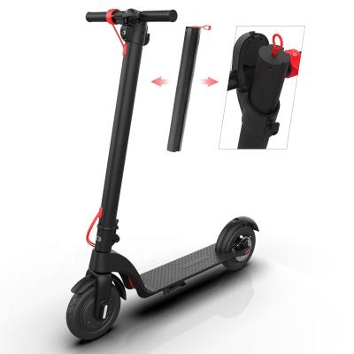 China 2022 Hot Wholesale Unisex Dropshipping Escooter Cheap X7 Scooters Two Wheels Kick Scooter Foldable Adult Electric Scooters for sale