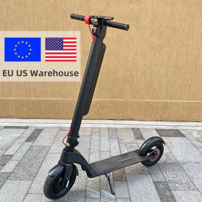 China US Warehouse X8 Unisex Electric Scooter Dropshipping Escooter Lithium Battery X8 Electric Dismountable Electric Scooter for sale