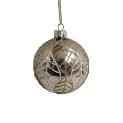 China High Quality Christmast Ornament Christmas Decoration Ball Glass Vintage Glass Ornaments Christmas Ball for sale