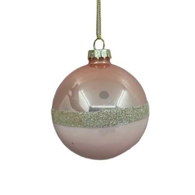 China Christmast Ornament Gradient Color Glass Ball Christmas Glass Ball Factory Direct Hanging Balls for sale