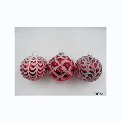 China Christmast Ornament Customized Hanging Christmas Tree Ball Set Of Small Christmas Decorations Balls Home Decoration for sale