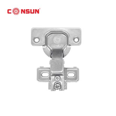 China Best price contemporary furniture hardware face view hinges, flat hinge, nicekl plated steel hardware for sale