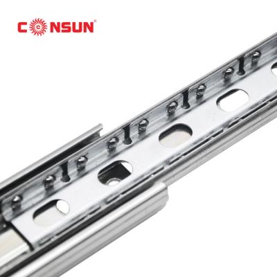 China Soft End 3512, 35mm Telescopic Drawer Slide Modern Drawer Slide Undermount Rail for sale