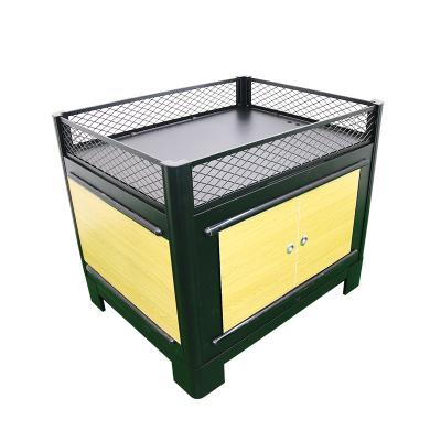 China Supermarket / Supermarket Store Portable Display Table Affordable Retail Promotion Table Desk Shape China for sale