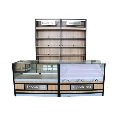 China Cosmetics skin care shop display shelf beauty salon display cabinet rack boutique single-sided display cabinet for sale