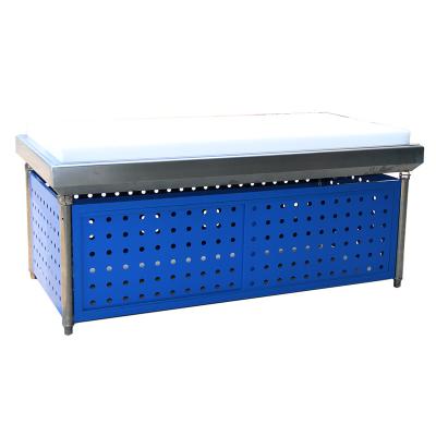 China Supermarket .store supermarket fish display table ice fish table for sale