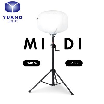 China ROAD LED inflatable light tower 240W led balloon light tower for outdoor for sale