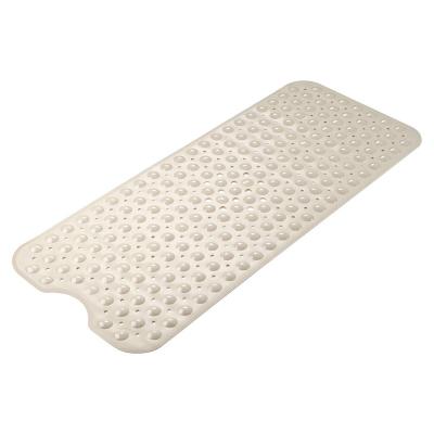 China Sustainable 2022 Hot sell  40*100cm PVC bathroom use anti slip bath mat for sale