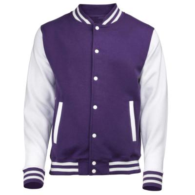 China High quality with popular style customized college empty jacket wholesale soft/anti-pilling even for men for sale