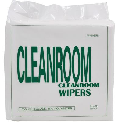 China Stocked 0609 Cleanroom Cleaning Oil Water Dust And Chemical Reagent Non Woven Industri Wipe Paper for sale