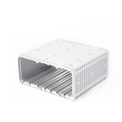 China DND Breaker OEM Manufacturing Electronic Meter Split Check Metal Aluminum Housing Box for sale