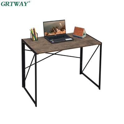 China Modern Home Office Foldable Popular Desk Table Computer Desk Fodable GRT9017 Bedroom Furniture Set for sale