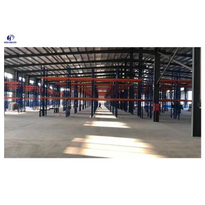 China Corrosion Protection Good Quality Heavy Duty Selective Galvanized Steel Shelving Warehouse Stacking Pallet Racking System for sale