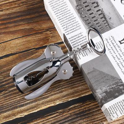 China Zinc Alloy With Creative Wine Opener High End Manual Wine Opener Quality Guarantee Wine Bottle Opener Creative Bottle for sale