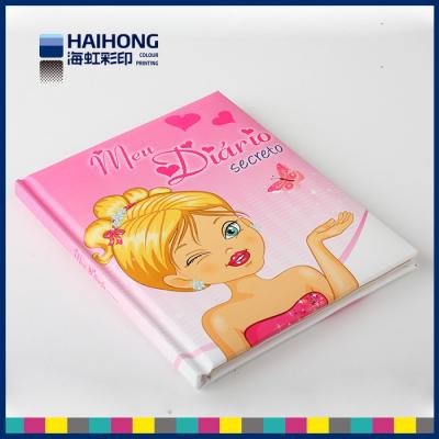 China Hardcover Binding Custom Notebook Printing , Foam / Sponge cover paper notebook for sale