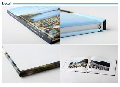 China Coloring photo book , flat book spine , horizontal format , inner pages sewing and glue bound for sale