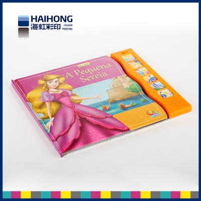 China Full color 6 sound buttons music book printing and glossy lamination or Spot UV for sale