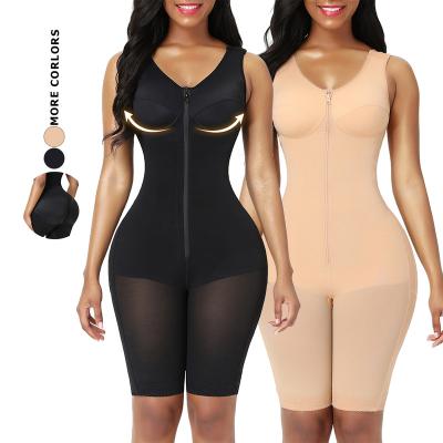 China Private Label Breathable Open Crotch WAISTDEAR High Compression Slimming Full Body Shaper Tummy Control Suit for sale