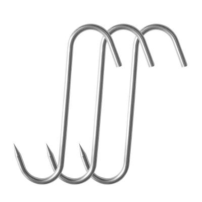 China food & Beverage Hanger Hooks S Hook Stainless Steel Meat Hook for sale