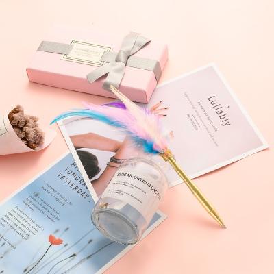 China Pen Gorgeous Pen Ballpoint Pen Set Can Ballpoint Pen Stationery Promotional Gift Box For Writing Office Executive Pens for sale