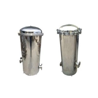 China Flange Type Precision Filter Hotels Stainless Steel Water Filter Bottle Flat Bottom Filter Housing for sale