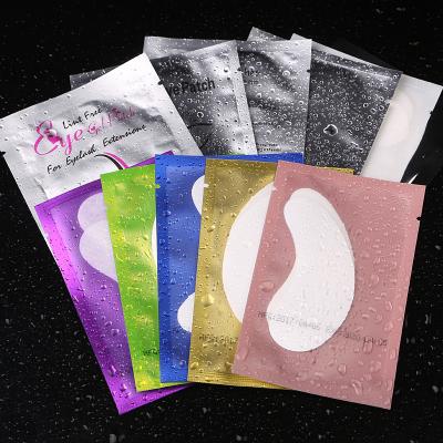 China For Grafting Eyelash extension Wholesale 50pairs/Pack Eyelash Patches Eye Pads Private Label Pads Under Eyes Gel Patch For Eyelash Extensions for sale