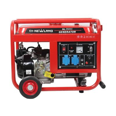 China Non Contact Ignition Solid State Air Cooled Silent Type 0.6L Gasoline Generator Set for sale