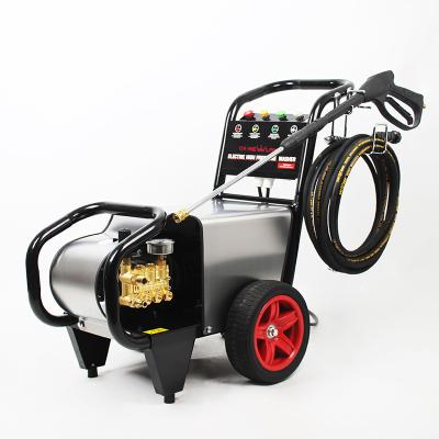 China Critical Cleaning/NEWLAND No Residue 3 Phase Motor 3600 PSI 380V 50Hz 250 Bar 5.5 KW Electric Car Gasket High Pressure Washer for sale