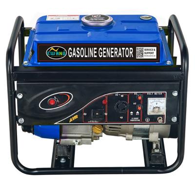 China Recoil Starting System Single Phase Gasoline Portable Generator For Home Use 87cc for sale