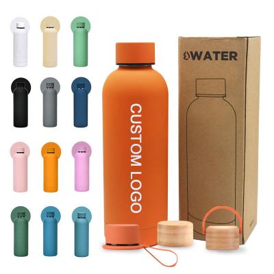 China Double Layer Vacuum Insulated Thermos Cup Sports Drinking Bottle OEM  ODM for sale