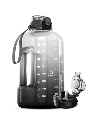 China Fitnessstunde Zeit Markiert Wasserflasche 40oz 68oz 128oz Direkt Trinken zu verkaufen