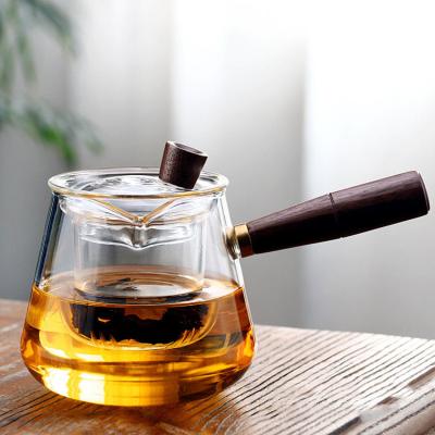 중국 1500ml(52oz) Glass Teapot with Removable Infuser, Ehugos Stovetop Safe Large Tea Pot, Blooming and Loose Leaf Hand 판매용