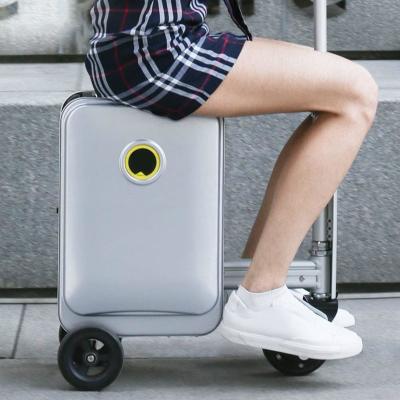 China Smart Electric Spinner Trolley maleta de viaje con bloqueo TSA 400 mm x 200 mm x 100 mm en venta