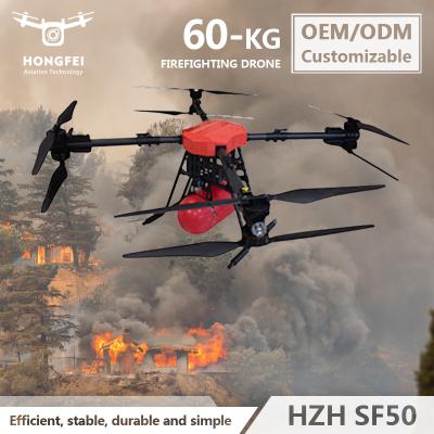 China Professional Firefighting Drone Factory Long Range Remote Control Airplane 30kg Heavy Lifting Industrial Uav Drone for sale