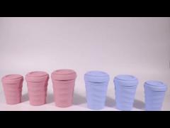 Silicone Water Cup 8oz / 12oz / 16oz Non Toxic BPA Free Reusable Durable