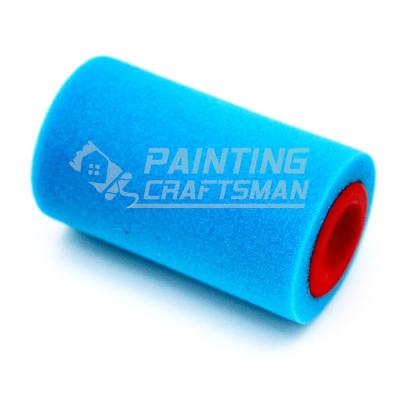 China Sponge Rollers Oil Painting Paint Brush For Painting Walls To Design 4 Inch Assembled Foam Paint Roller for sale